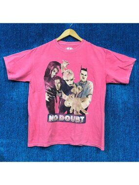 No Doubt Rock Pink T-Shirt Size M/L